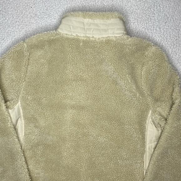R-RL Lauren Active Cream Sherpa Jacket: Size Medium - Picture 4 of 13